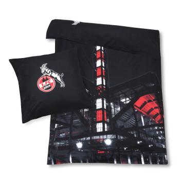 1. FC Köln Bettwäsche "Stadion" 135 x 200 cm 135 x 200 cm | 80 x 80 cm 100 % Baumwolle